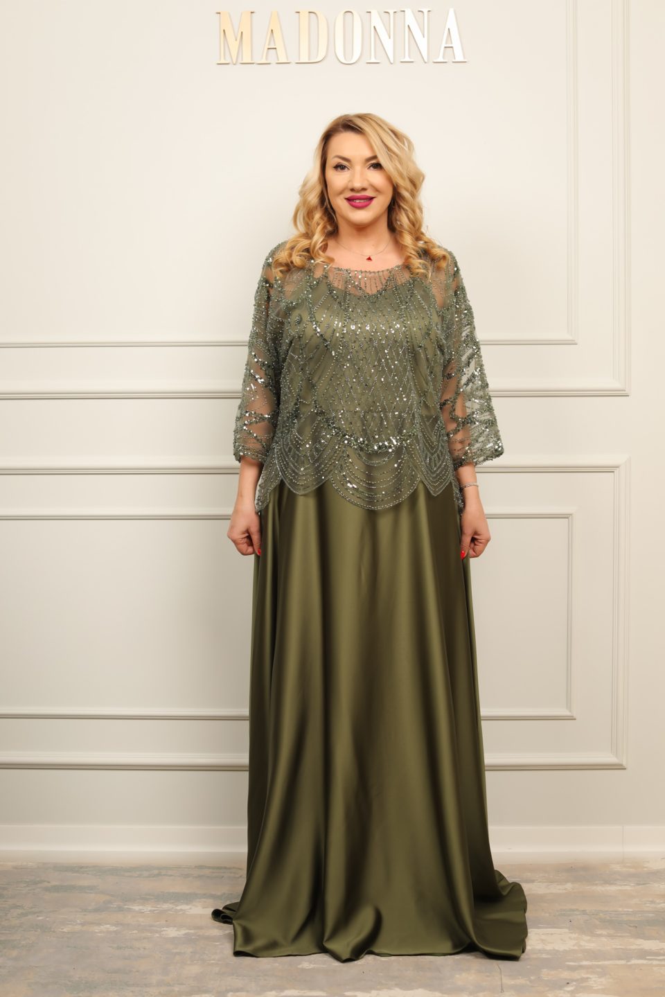 Rochie Gratiela Verde Olive